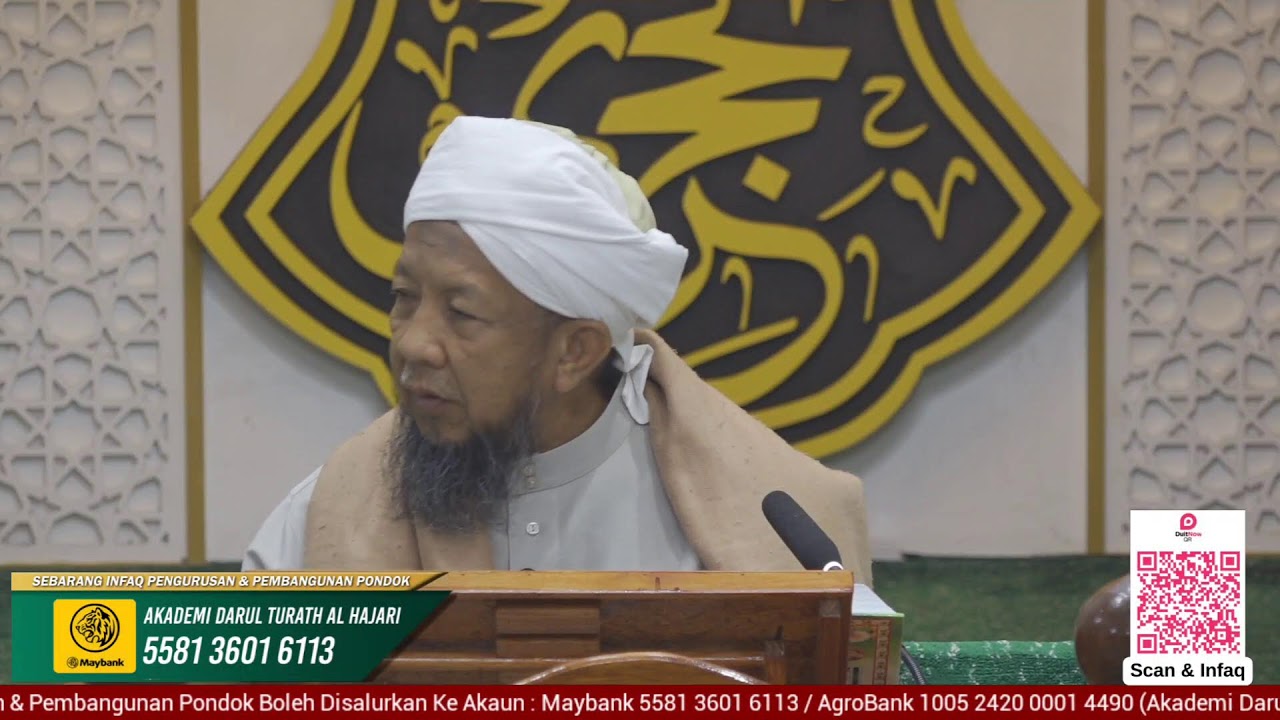 🔴(Live) Hadis 40 Imam Nawawi