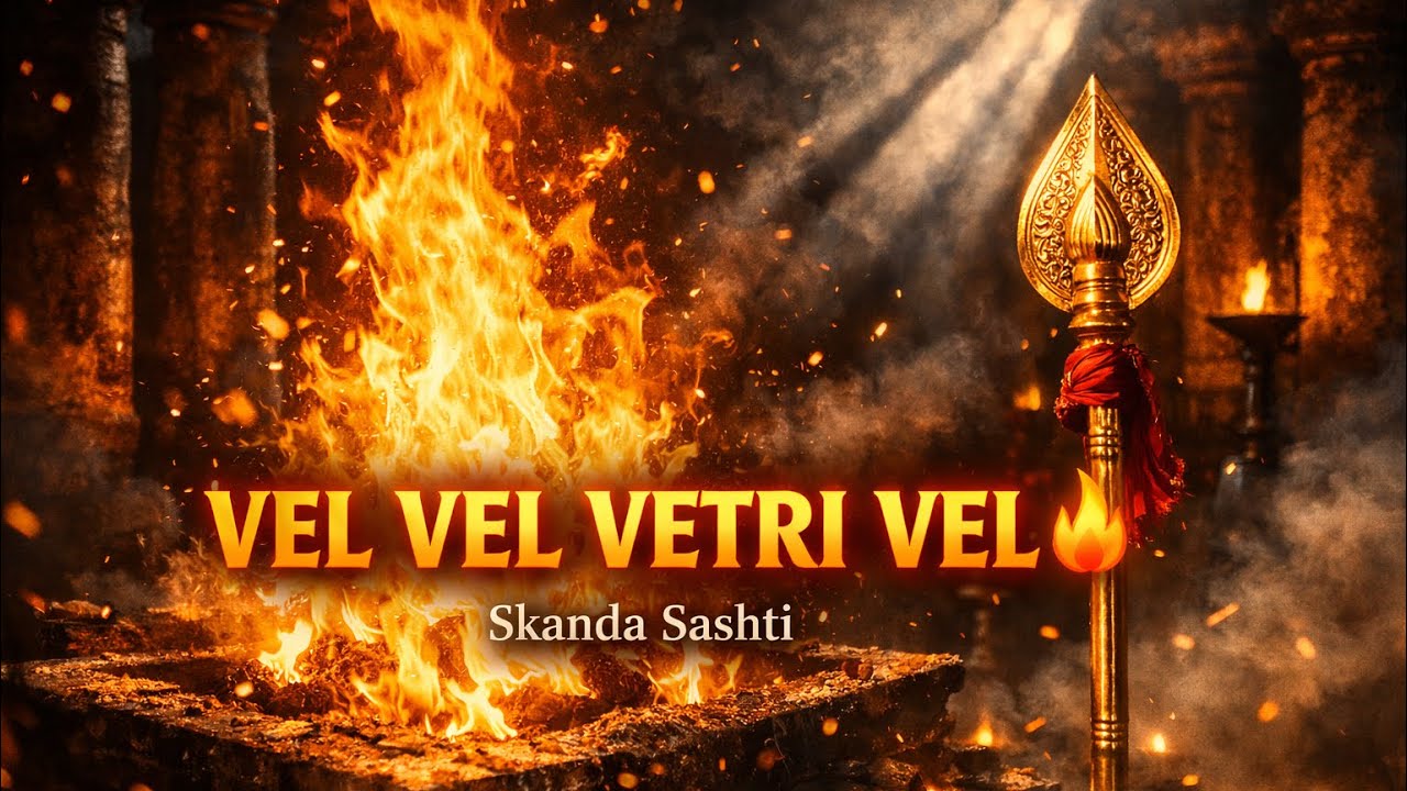 Skanda Sashti Agni 🔥 | Vel Vel Vetri Vel | Immersive Murugan Fire Ritual Chant | Murugan Vedic Chant