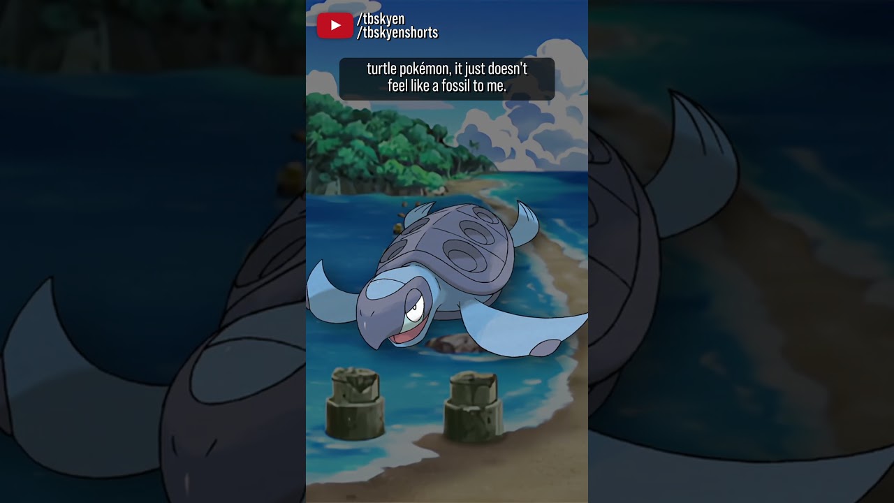 Tirtouga is kinda just a turtle. Carracosta, though... | #pokemon