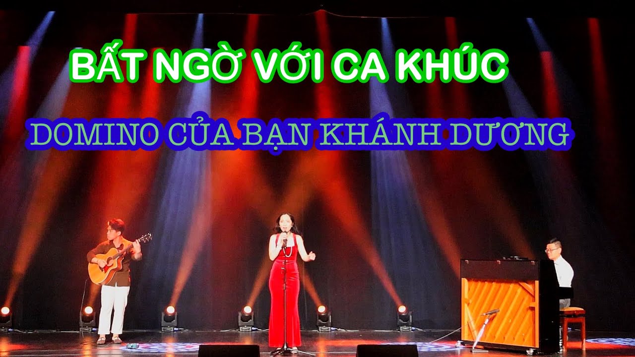 Ca khúc Domino-Hội mùa hoa do bạn Khánh Dương trình bày trong Lễ hội Tết Ất Tỵ 2025 tại Lyon Pháp.