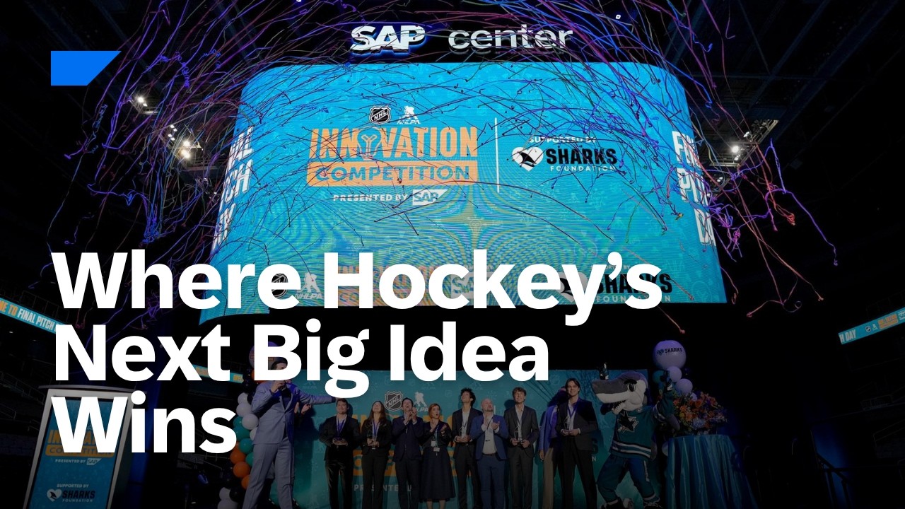 За кулисами инновационного хоккейного конкурса NHL/NHLPA, представленного SAP: новинка
