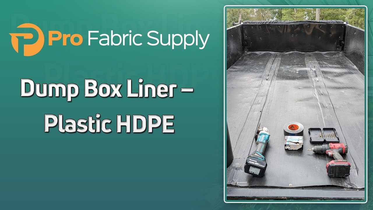 Dump Box Liner – Plastic HDPE