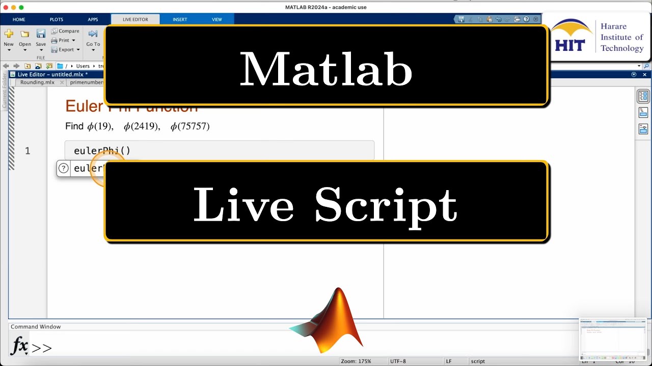 MATLAB Live Script | Demonstration