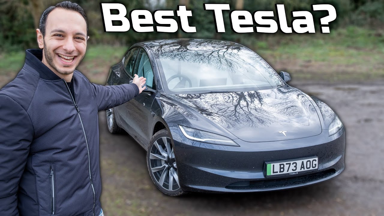 Обзор новой Tesla Model 3 (2025): сравнение заднего и полного привода!