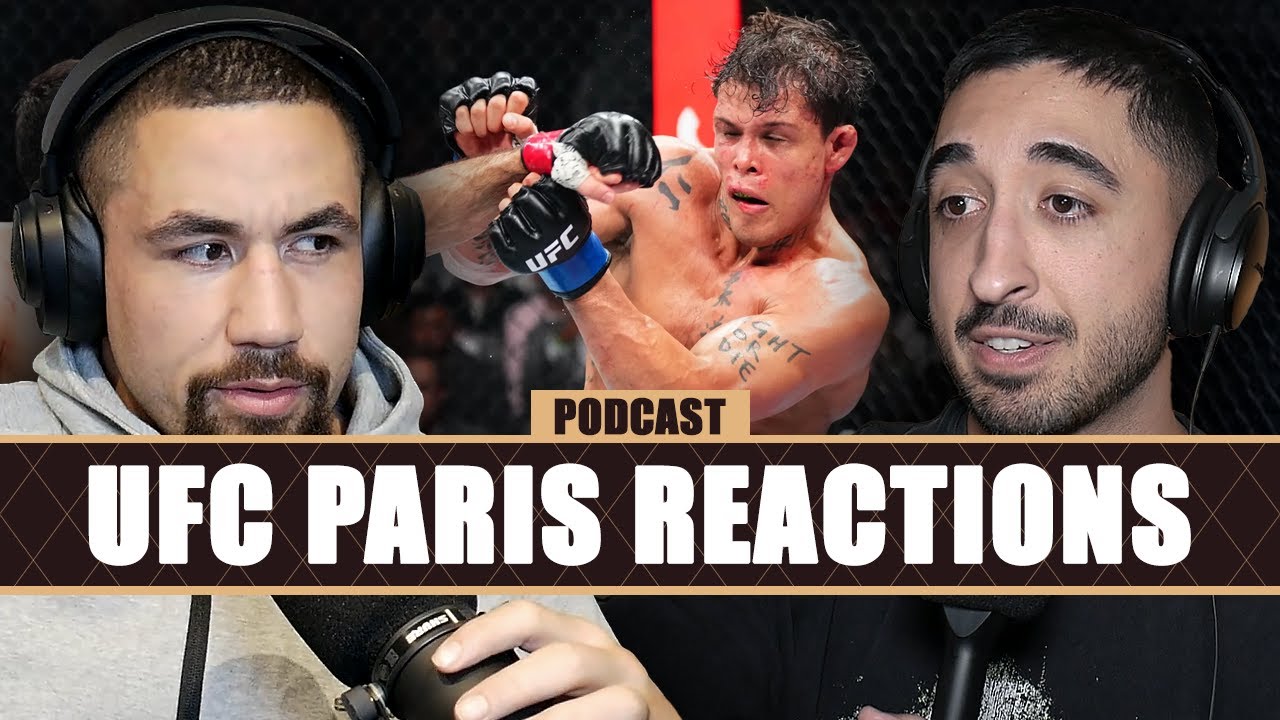 Rob Whittaker REACTS to Fighting Nerds Losing TWICE at UFC Paris! | MMArcade Podcast (Episode 72)