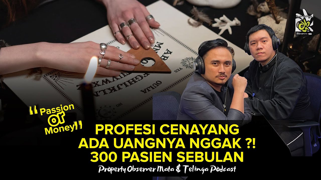 PROFESI CENAYANG ADA UANGNYA GA? 300 PASIEN SEBULAN!! - Podcast Mata & Telinga | Eps. 42