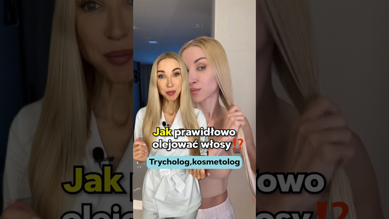 Jak prawidłowo olejować włosy?! #olejowaniewłos&oacute;w #pielęgnacjawłos&oacute;w #trycholog #wlosy