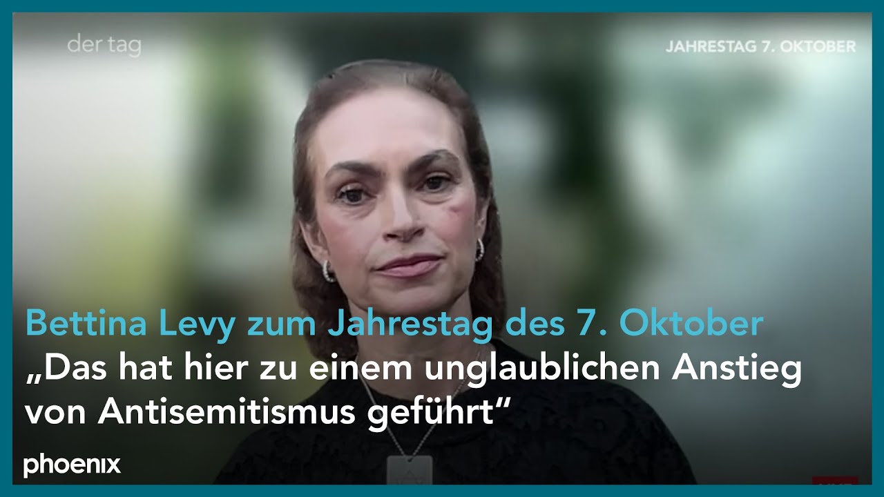 Bettina Levy (Synagogen-Gemeinde Köln) zum Jahrestag des Hamas-Angriffs auf Israel | 07.10.24