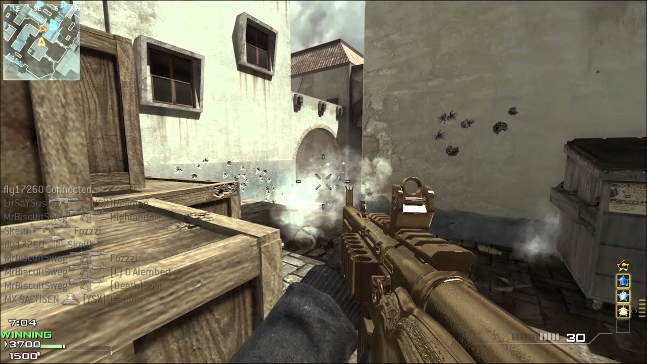 MW3: AA-12 SHOTGUN ONLY 52-0 TDM! (6V6 75 kill TDM) - Gameplay from 2014
