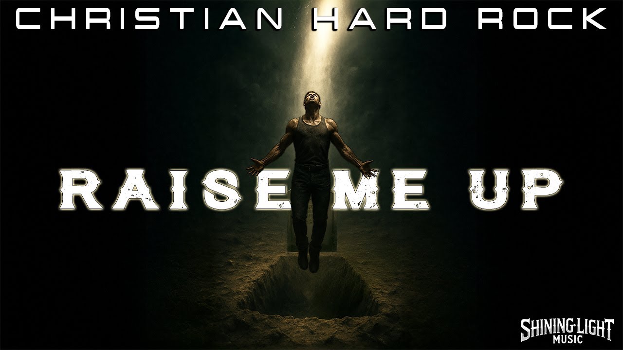 Shining Light Music - Raise Me Up (Lyric Video) | Christian Hard Rock