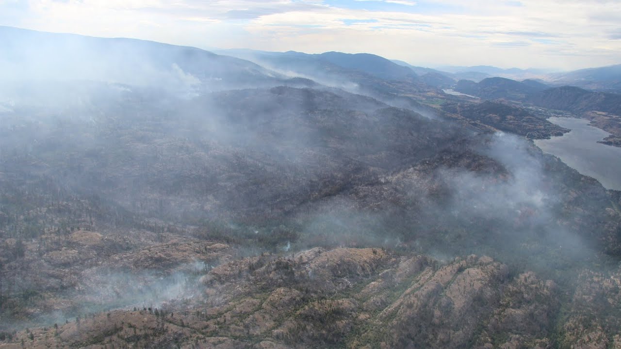 Wildfire threat wanes around Penticton