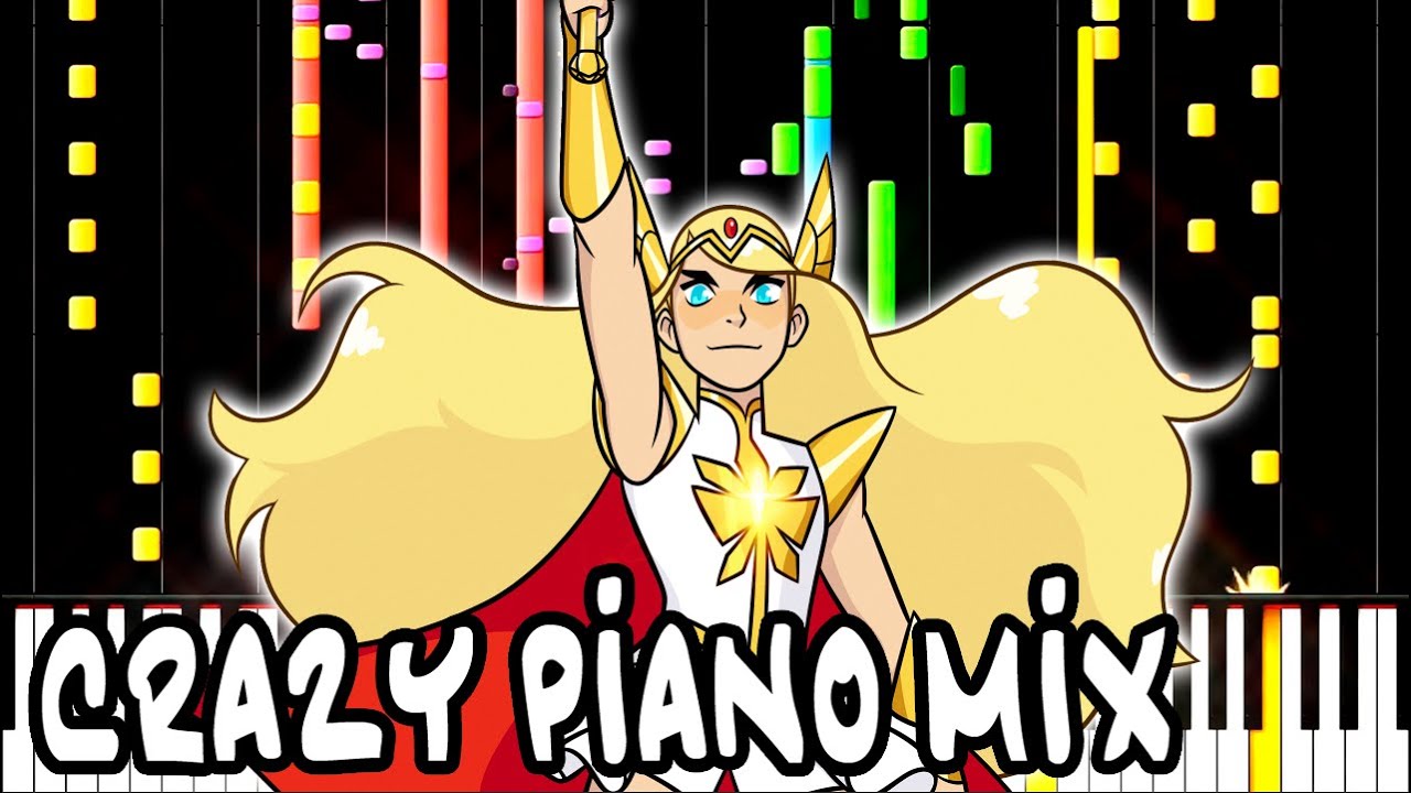 Crazy Piano Mix! SHE-RA AND THE PRINCESSES OF POWER Theme