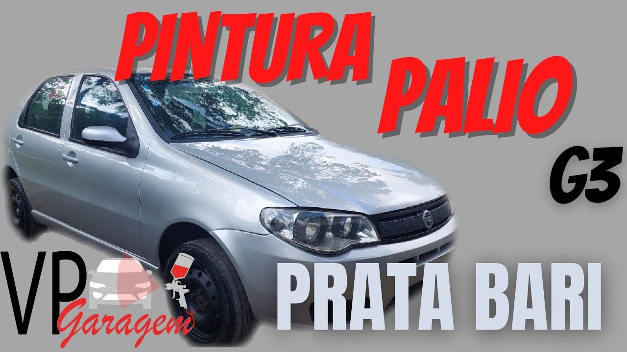 PINTURA PALIO G3 (PRATA BARI)