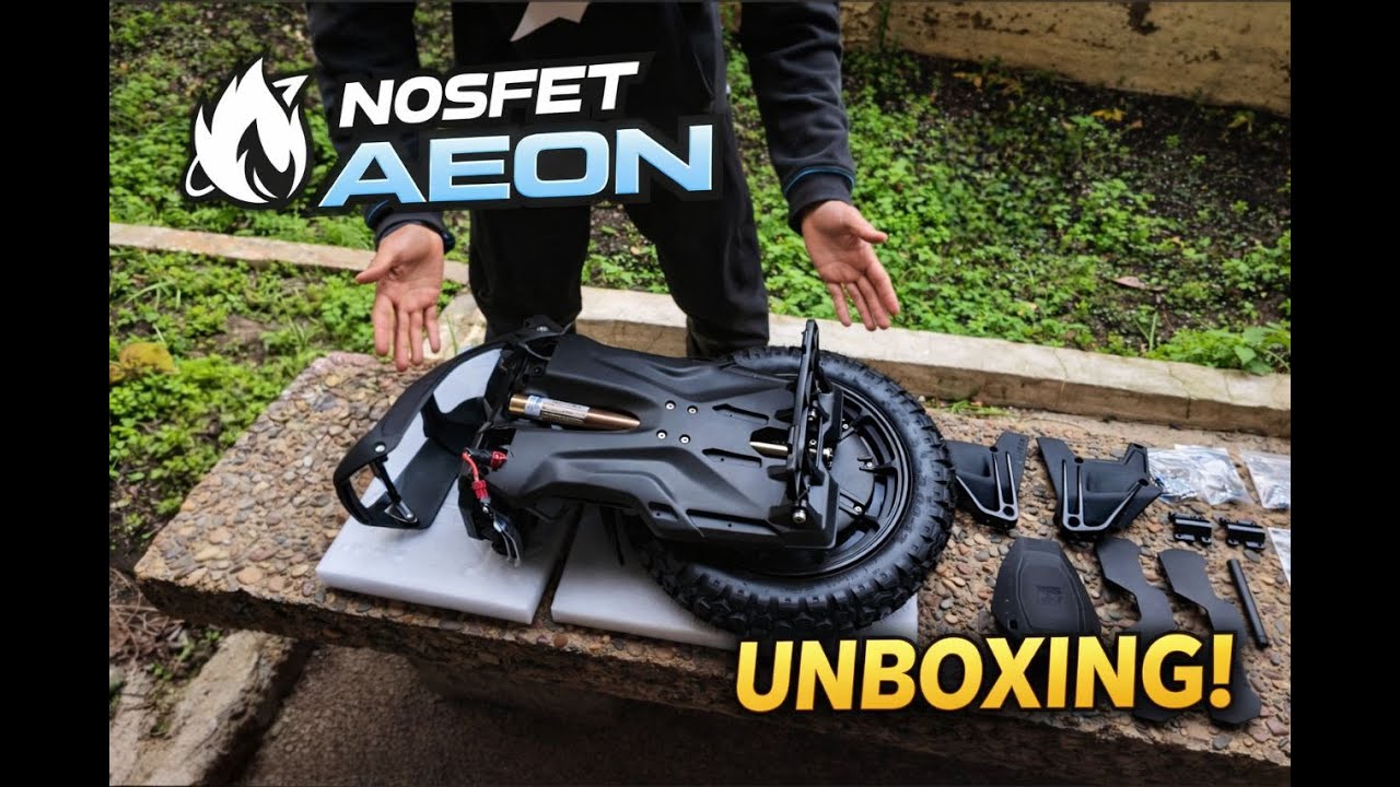 📦 NOSFET AEON | UNBOXING COMPLETO 🔥 Nueva rueda ágil y equilibrada