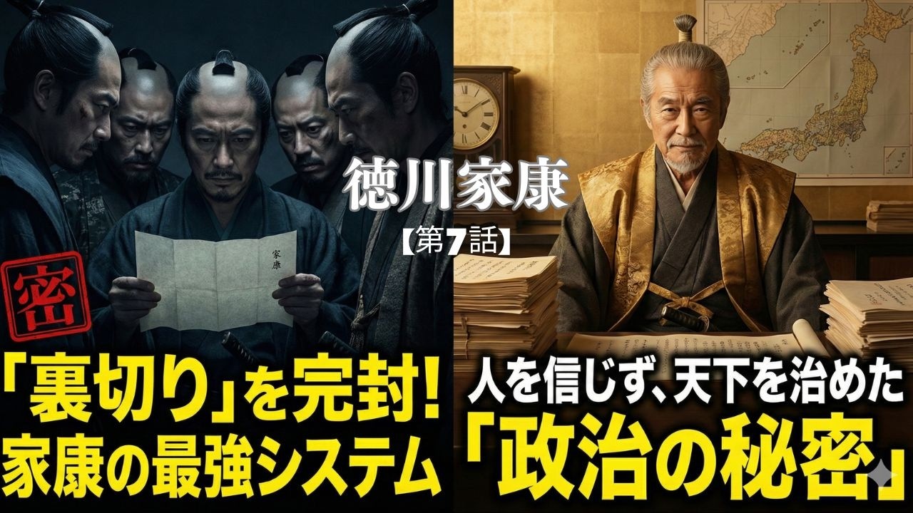 [徳川家康] 第7部：裏切りを管理する   人を信じない政治