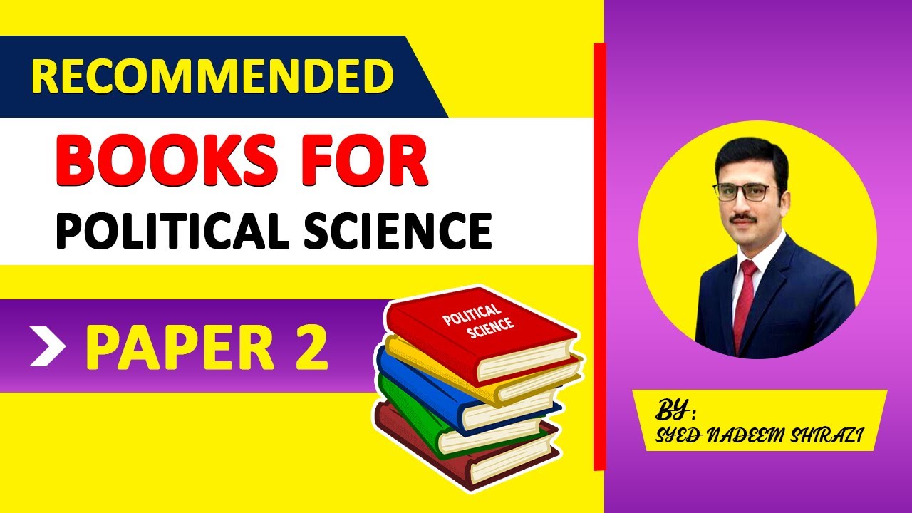 Political Science Paper 2 Best Recommended Books | CSS Political Science | Study River | CSS CLUB