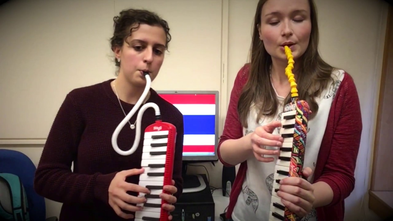 Thailand National Anthem for 2 melodicas #bestsummerever