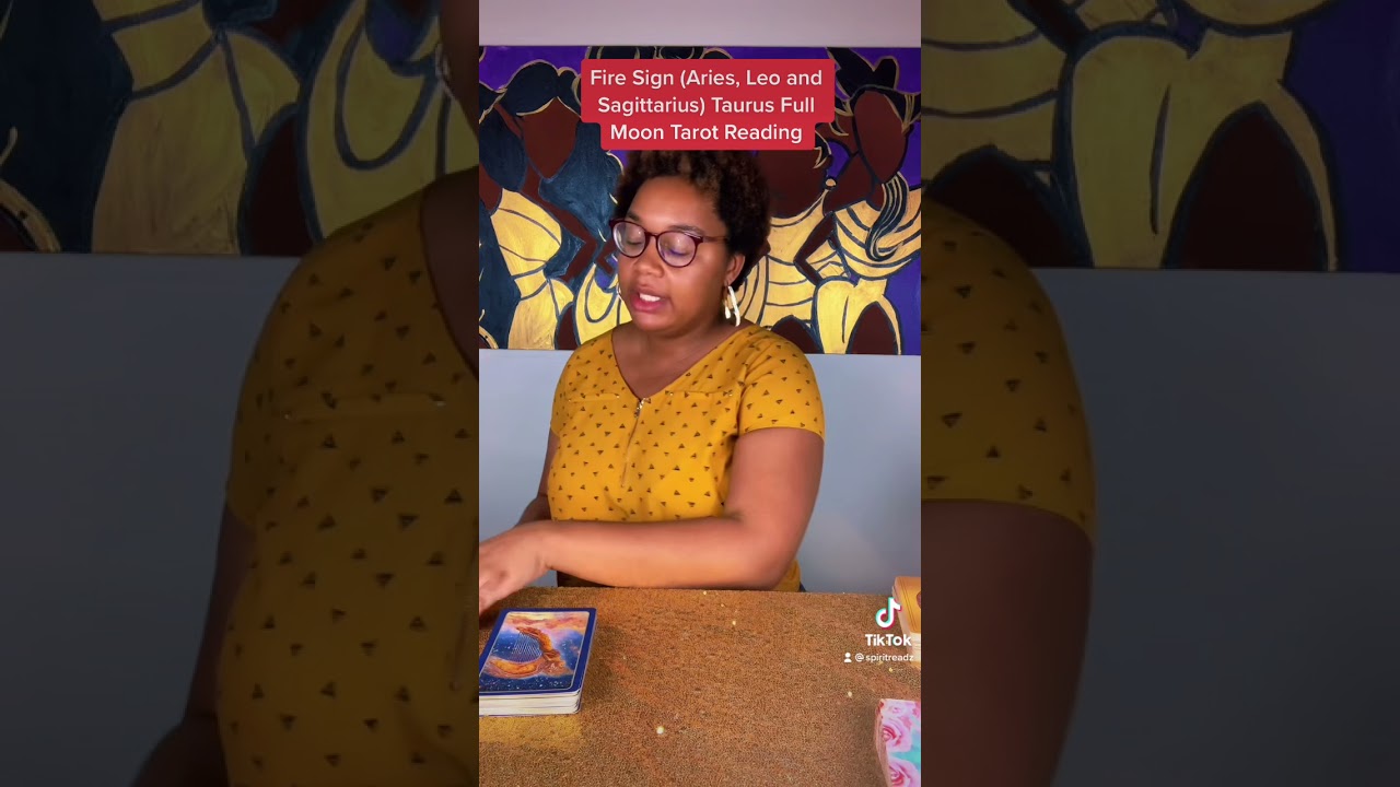 Fire Sign Taurus Full Moon Tarot Reading 🌕🌚