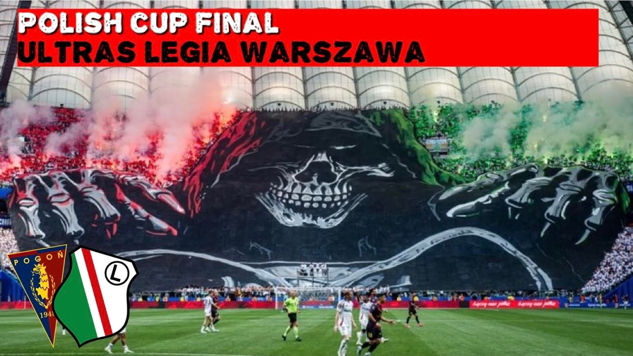 Ultras Legia Warszawa during the POLISH CUP FINAL | Pogoń Szczecin vs Legia Warszawa | 2025