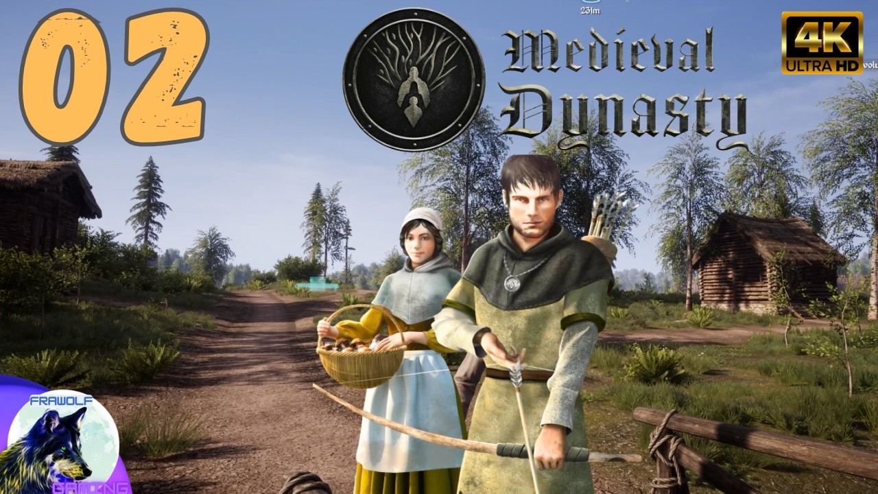 🛡️MEDIEVAL DYNASTY 👑 : 2026 : On démarre la construction de notre Village ! Ep.02