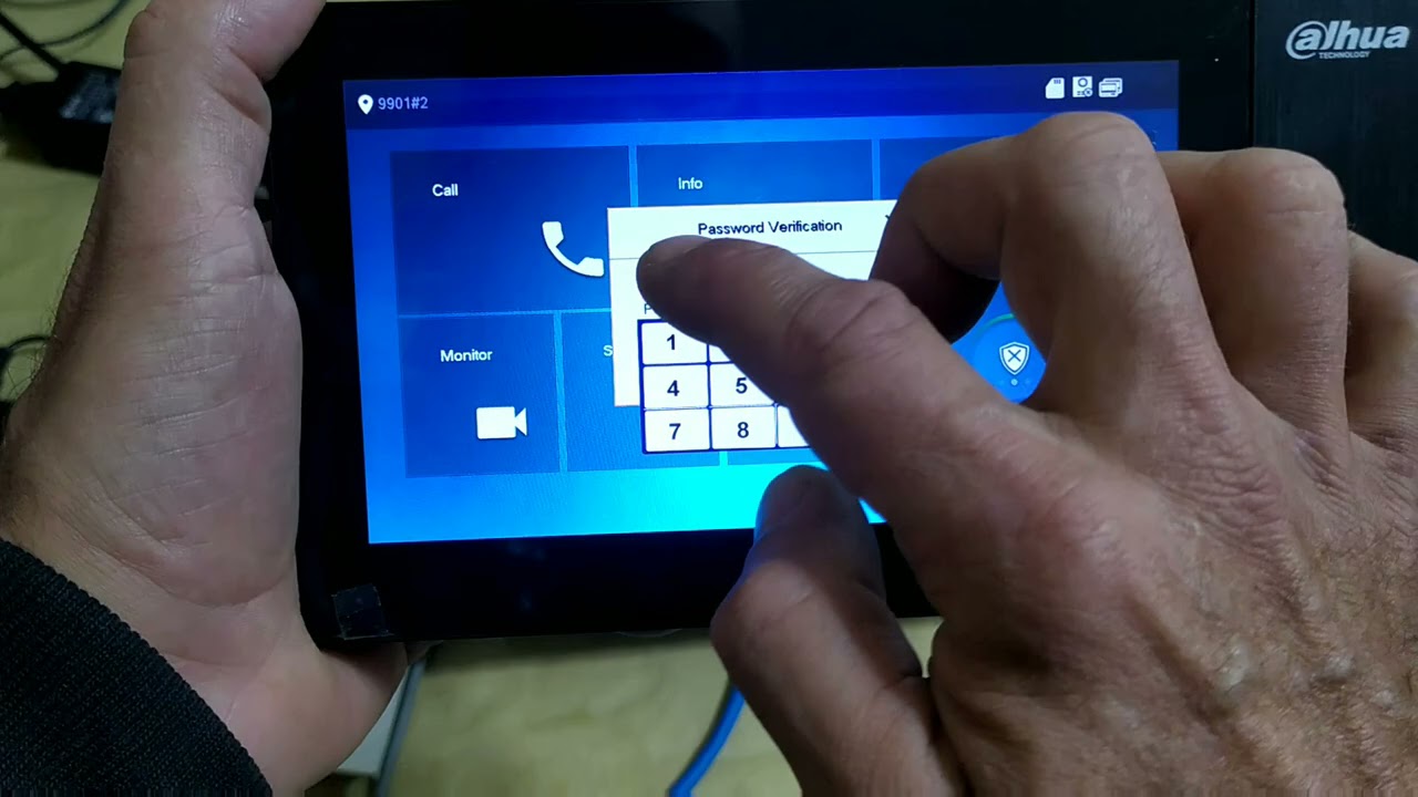 ..#2ème partie , vidéophone IP Dahua...الجزء الثاني - فيديوفون إيبي داهوا
