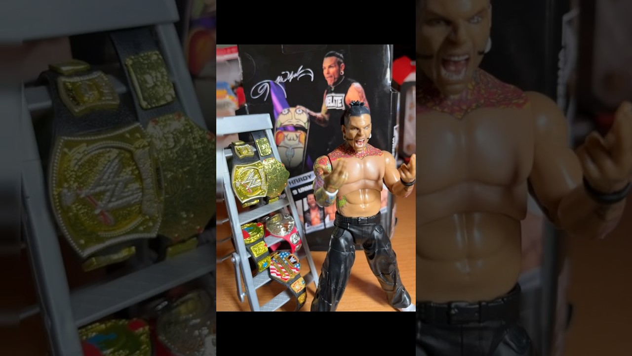 AEW Jeff Hardy Unmatched Series 9 Action Figure #jeffhardy #aew #hardyboys #aewfigures #wwe