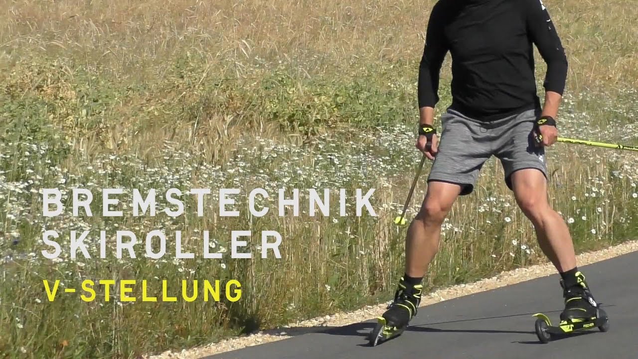 Fischer Nordic | Skiroller Bremstechniken