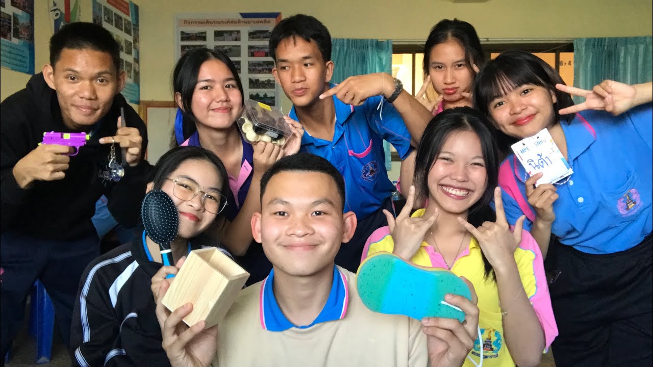 ASMR with friends at high school ~P6~🇹🇭🏫