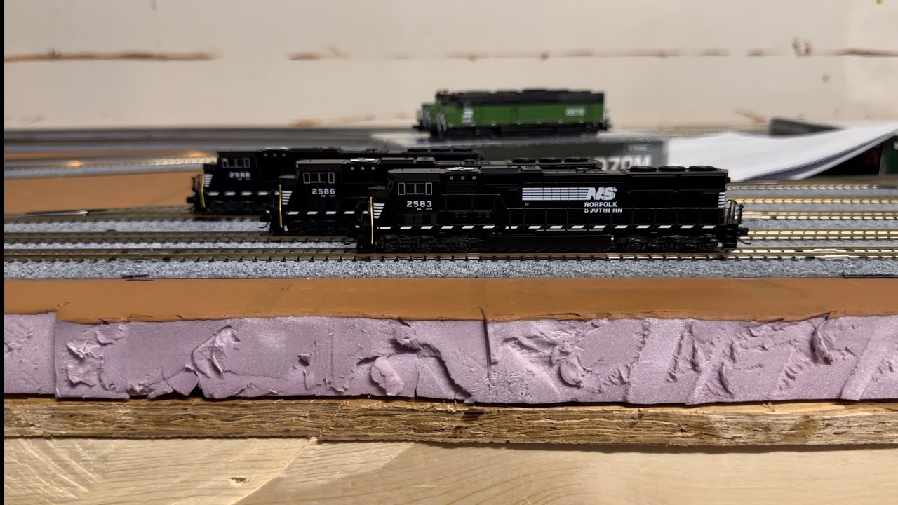 Speed Matching Kato SD70Ms using NCE PowerCab
