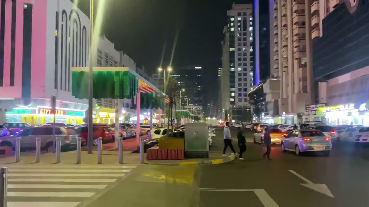 Hamdan Street Abu Dhabi Tour || UAE CITY WALKER || 