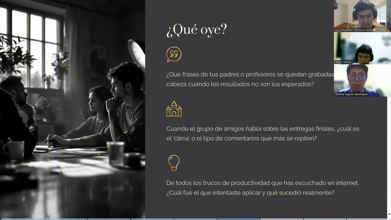 Entrevistas de la procrastinación académica