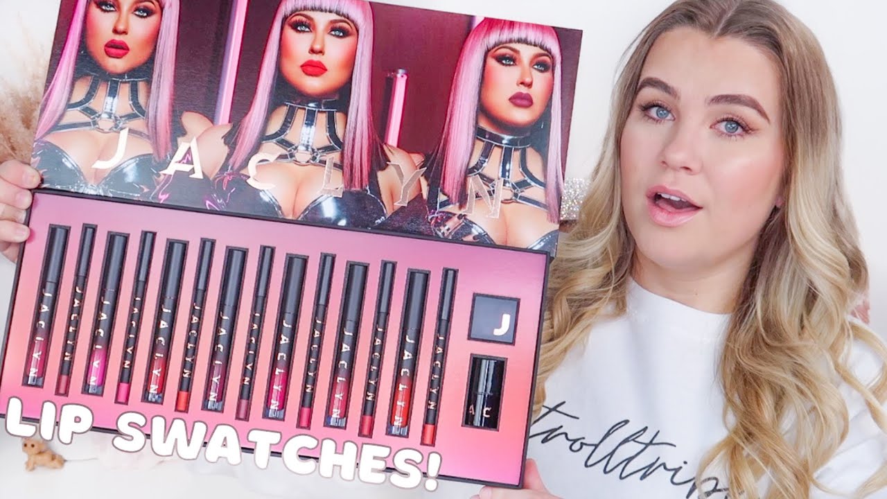 NEW! JACLYN COSMETICS BRIGHT & BOLD POUTSPOKEN COLLECTION! | Paige Koren