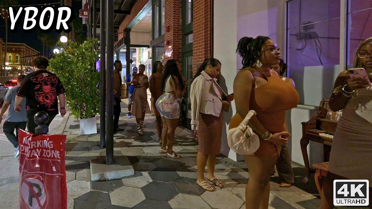 Ybor City Vibrant Nightlife - Tampa Florida
