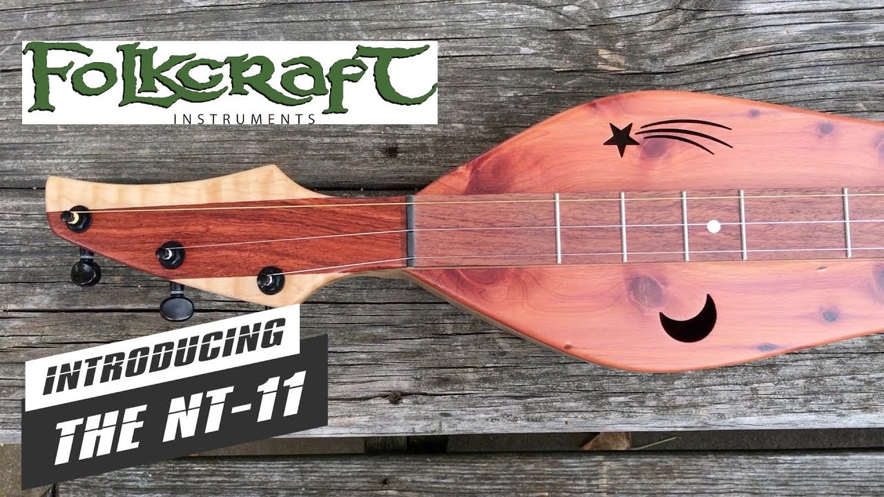 Bing Futch - Introducing the Folkcraft Instruments NT-11 - Mountain Dulcimer