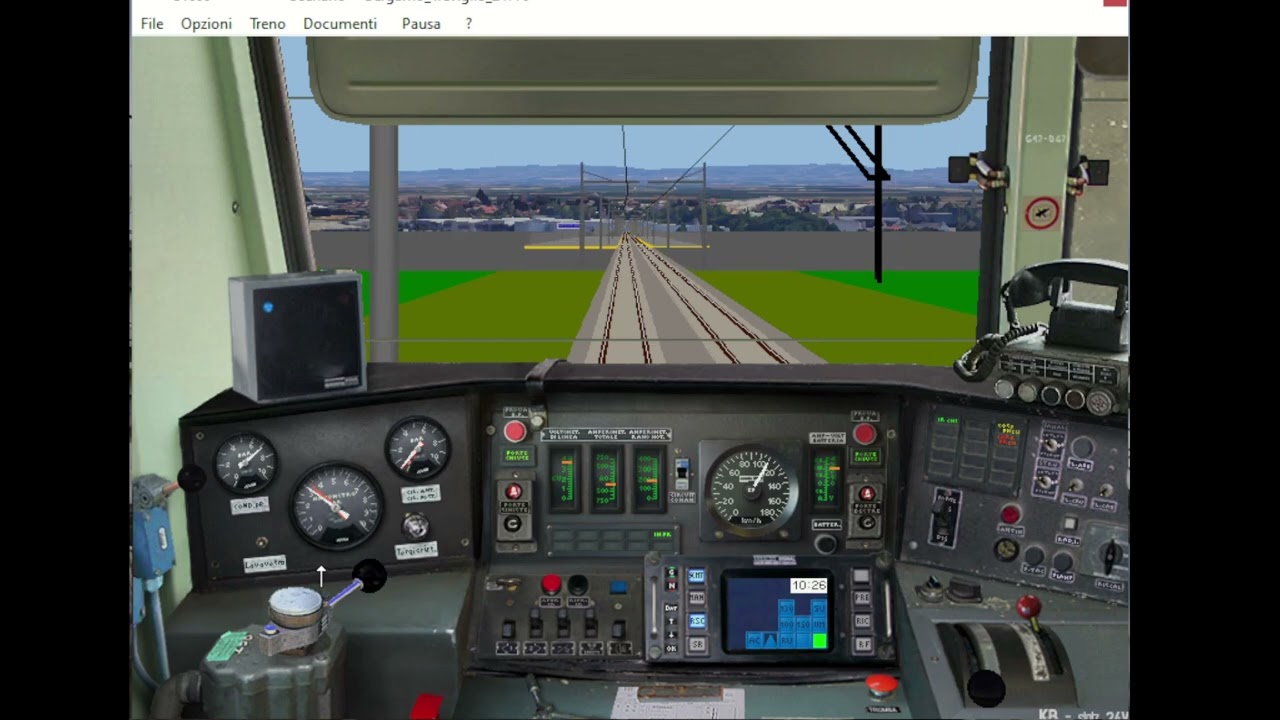 Simulatore Treno 6.01 (EP.17) ALe642 sul R Bergamo-Treviglio