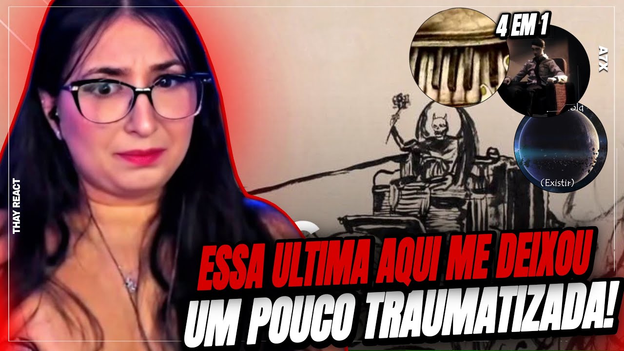 THAY REACT: 4 EM 1 AVENGED SEVENFOLD  -  EXIST , NOBODY , COSMIC & A LITTLE PIECE OF HEAVEN