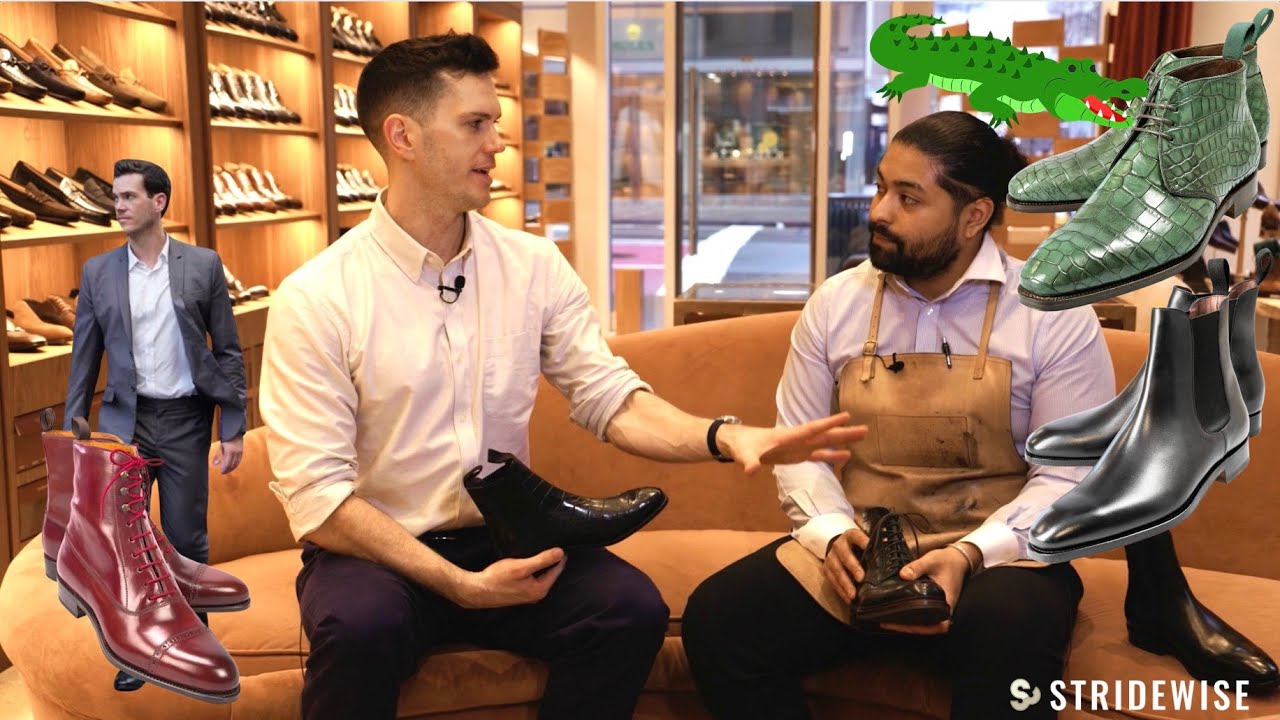 NYC's Best Boot Stores: Carmina Shoemaker, Dress Boots, and Crocodiles