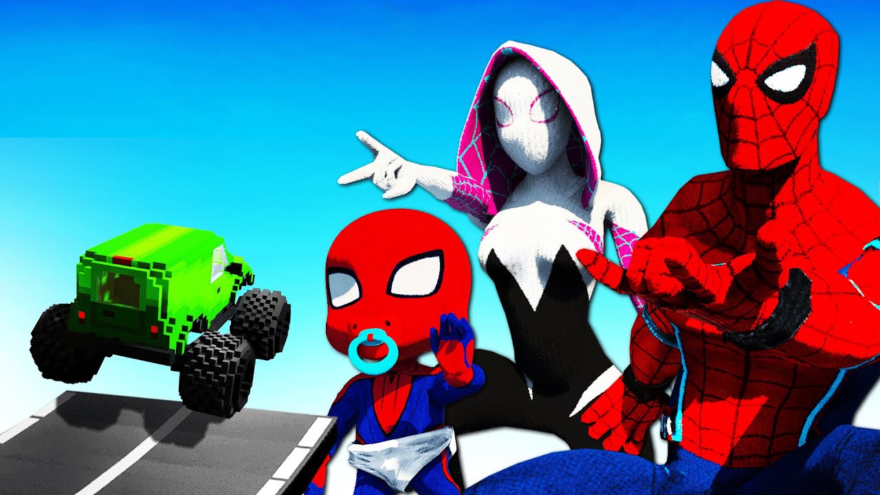 HEAVY CARS vs SPIDERMAN