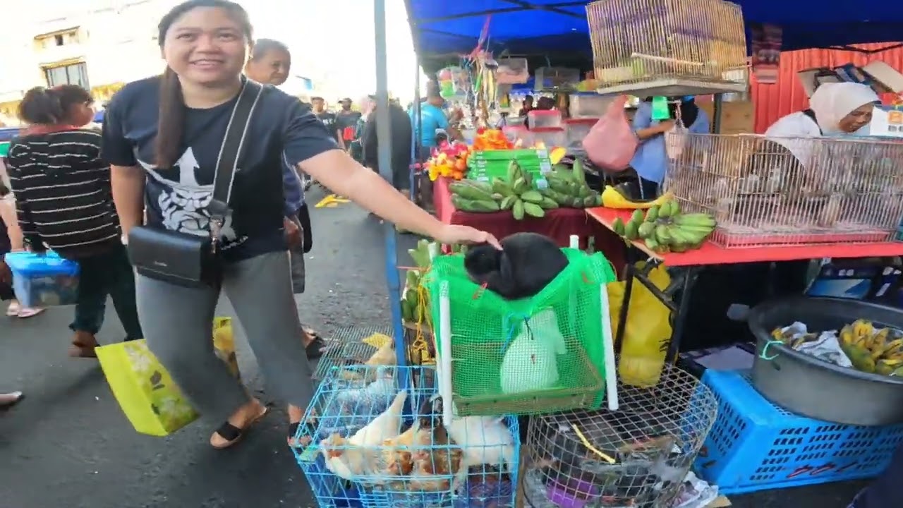 PASAR MINGGU SABINDO TAWAU 2023 / LAUK KAMPUNG / MACAM2 ADA