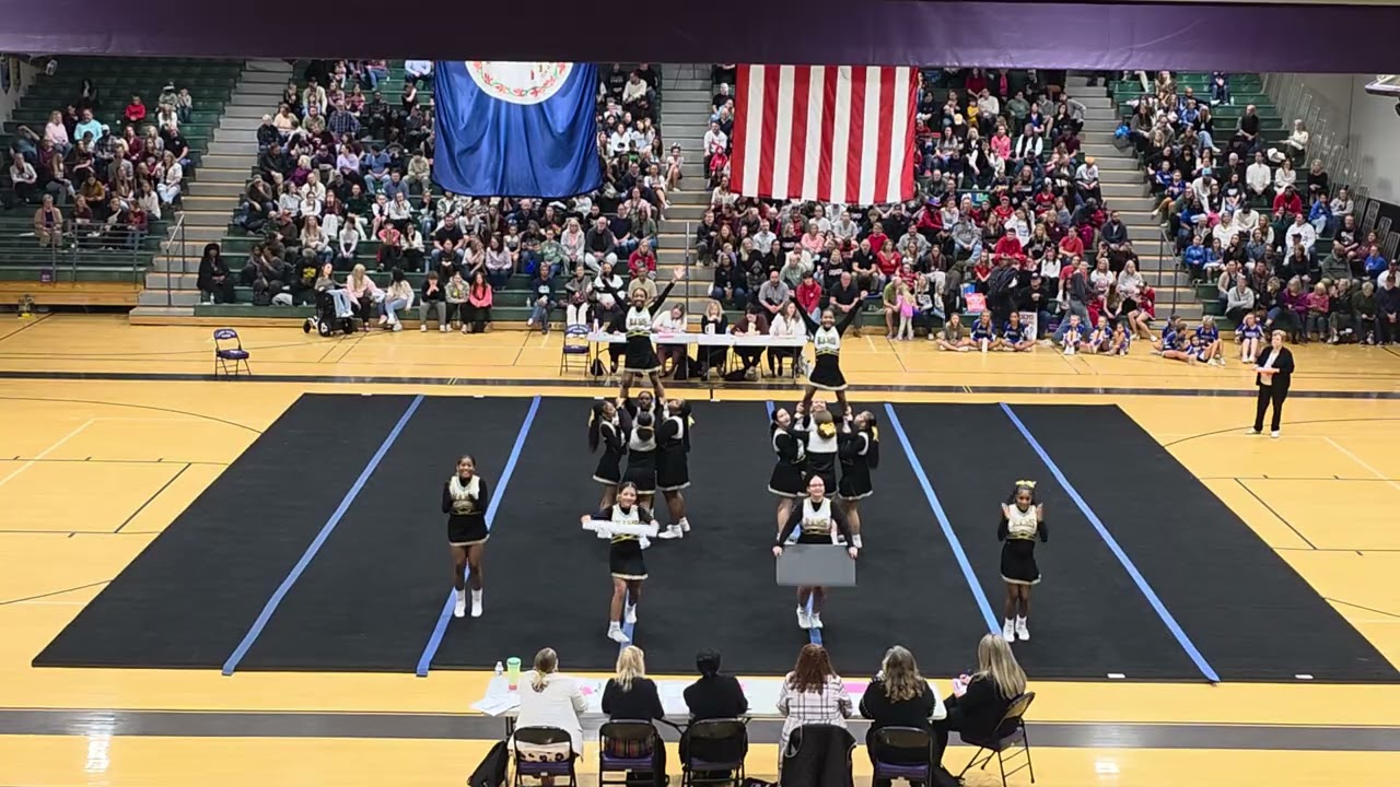 Providence Middle School at Chesterfield County Middle School Cheer Competition 2026 💛