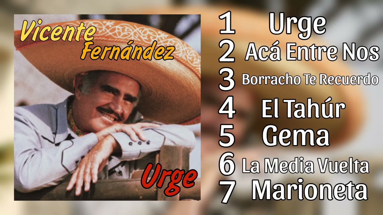 Vicente fernndez 7 canciones para deleitar sus sentidos