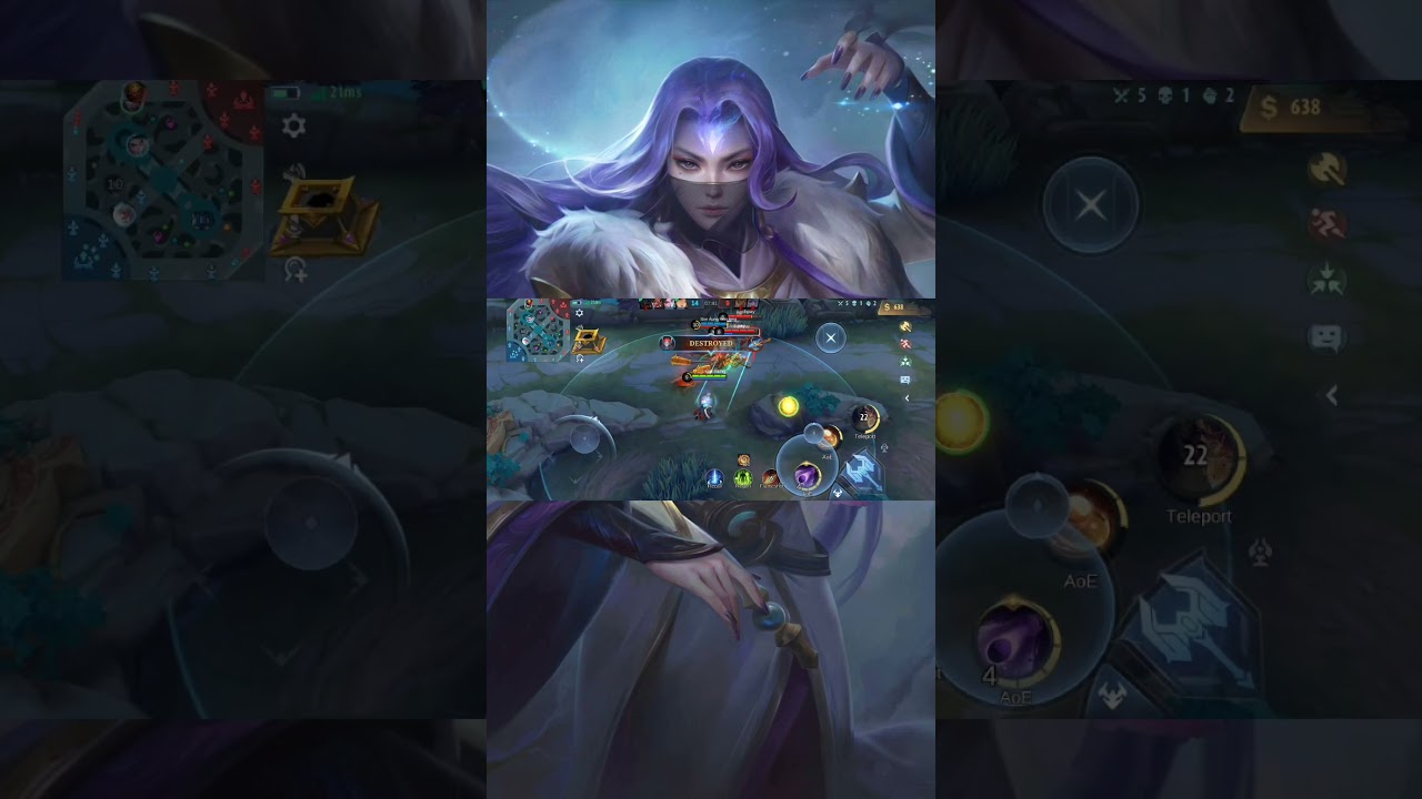 Luo Yi Best Build And Emblem#shorts