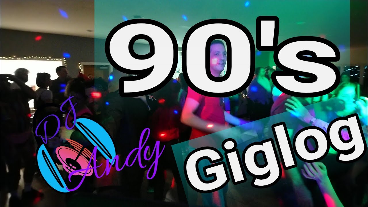 DJ GIG LOG 2019 | 90's PLAYLIST | 40TH BIRTHDAY PARTY
