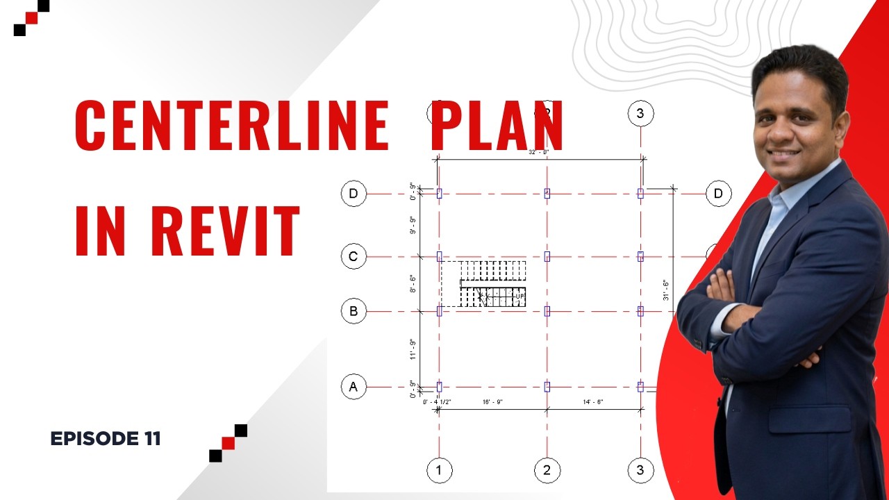 CENTERLINE DRAWING in Revit | Marathi Tutorial | Perfect Layout Planning 🔥