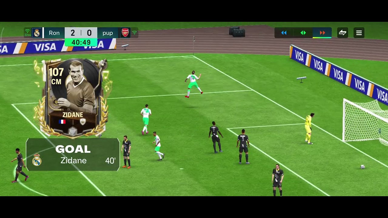 FIFA MOBILE || AMAZING MATCH WITH 4-0 WIN.
