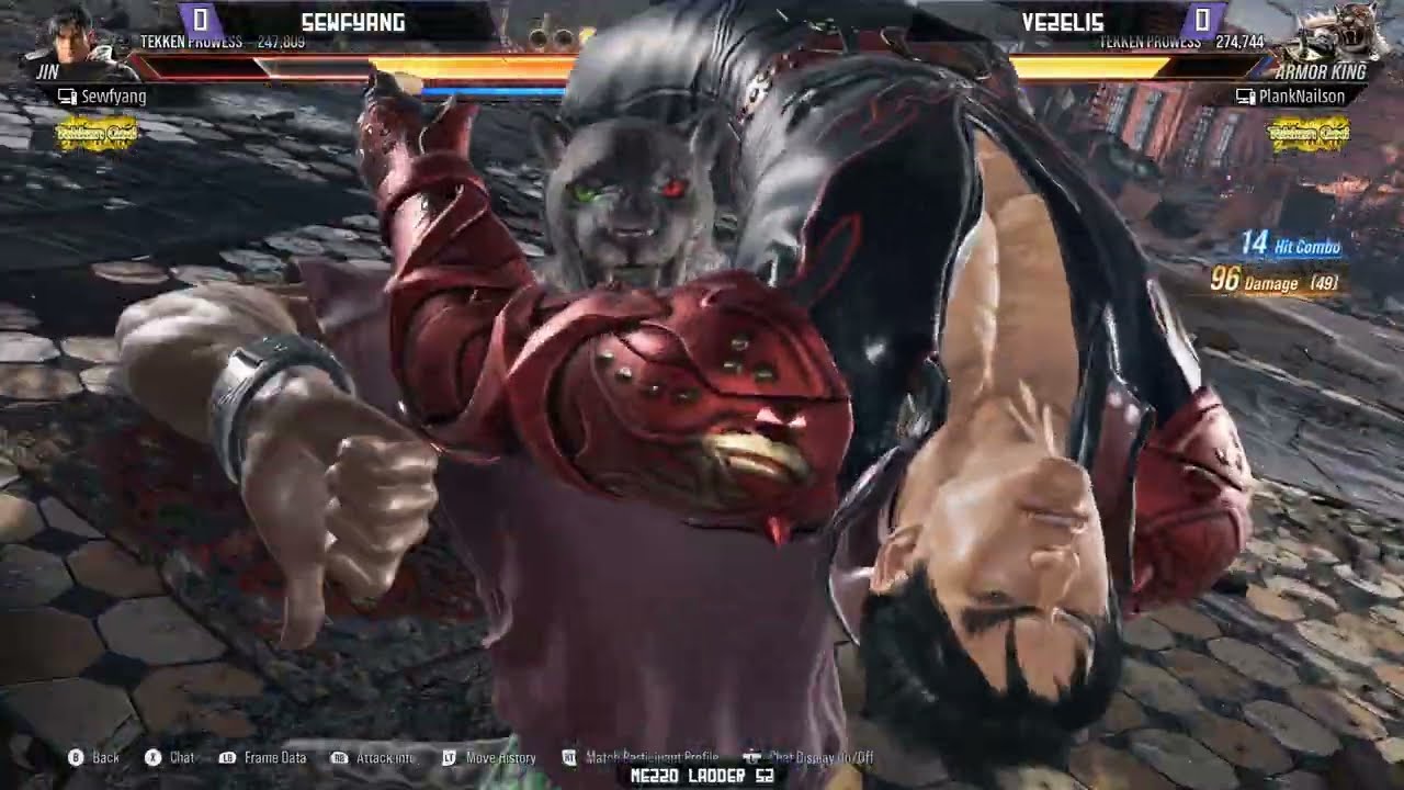 Mezzo Dojo Season 2 - Sewf (Jin) vs Vėželis (AK)