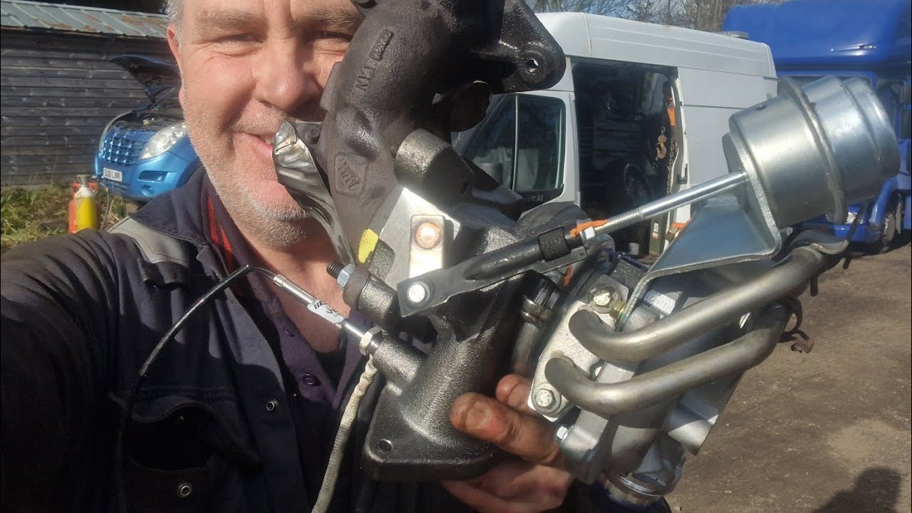 (Часть 2) На Renault Master 2000 года выпуска установлен новый турбокомпрессор в мастерской Кена,...
