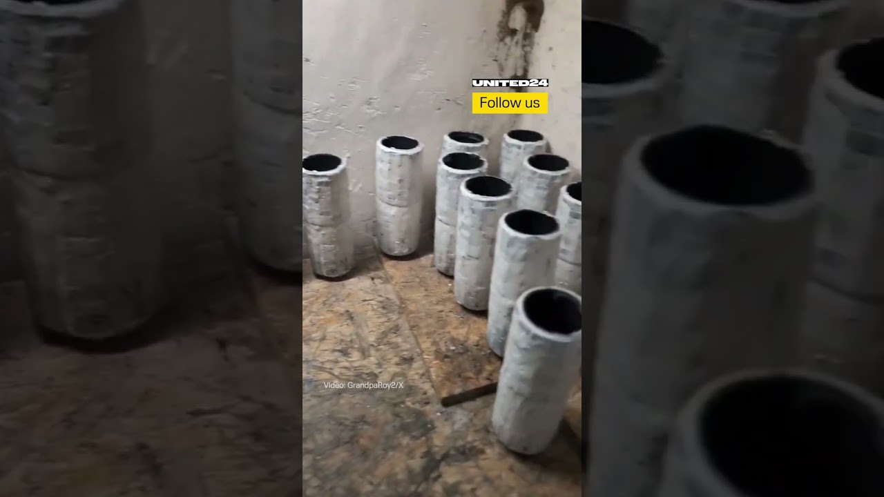 Ukrainian Engineers Produce Ammunition For Heavy Drones #warinukraine