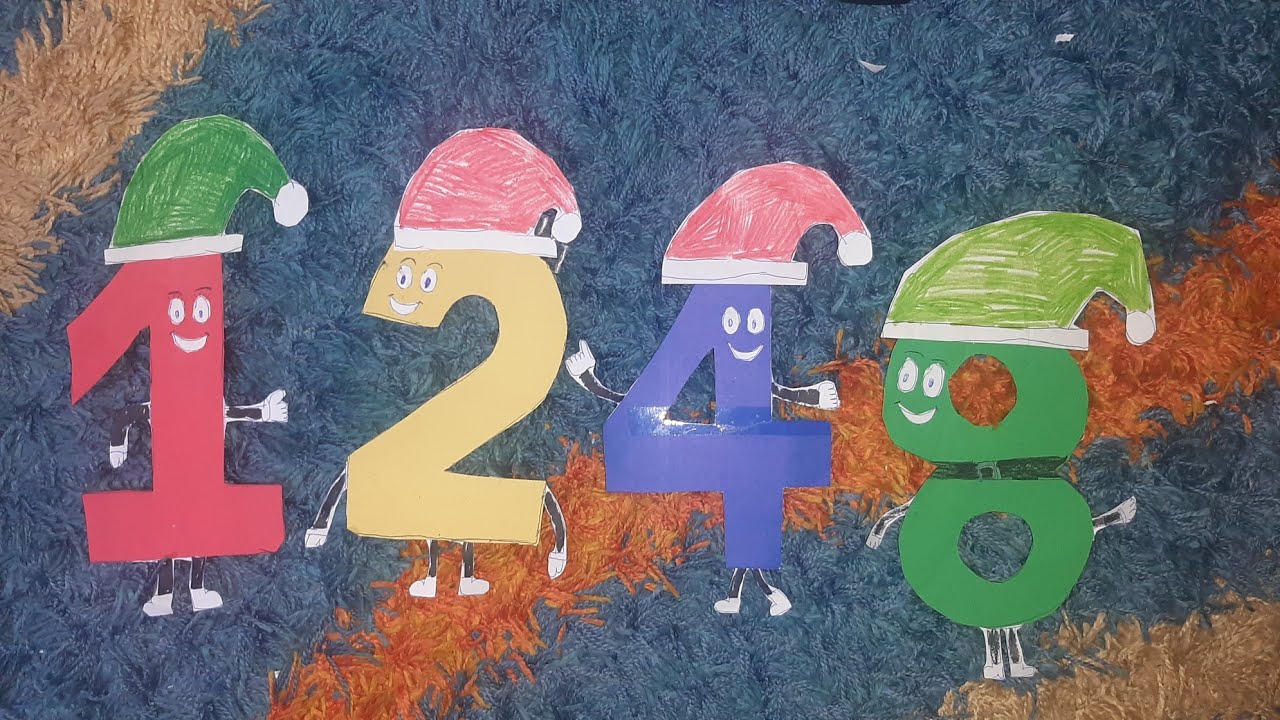 Thirtunian Television Christmas Idents with Ludo Team Numbers 1, 2, 4 & 8.