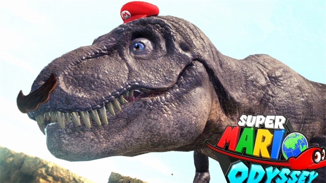 超級瑪利歐奧德賽#2 變身紅帽霸王龍！Super Mario Odyssey【鯉魚Ace】